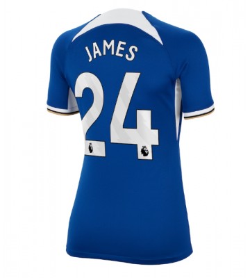 Chelsea Reece James #24 Hemmatröja Kvinnor 2023-24 Kortärmad
